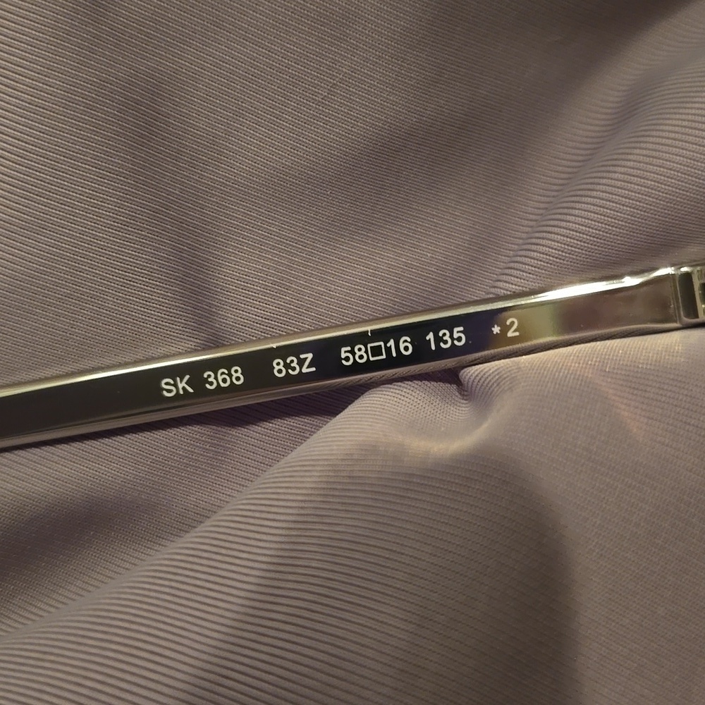 Swarovski Pastel Gradient round metal Sunglasses brand new in case - Picture 9 of 15